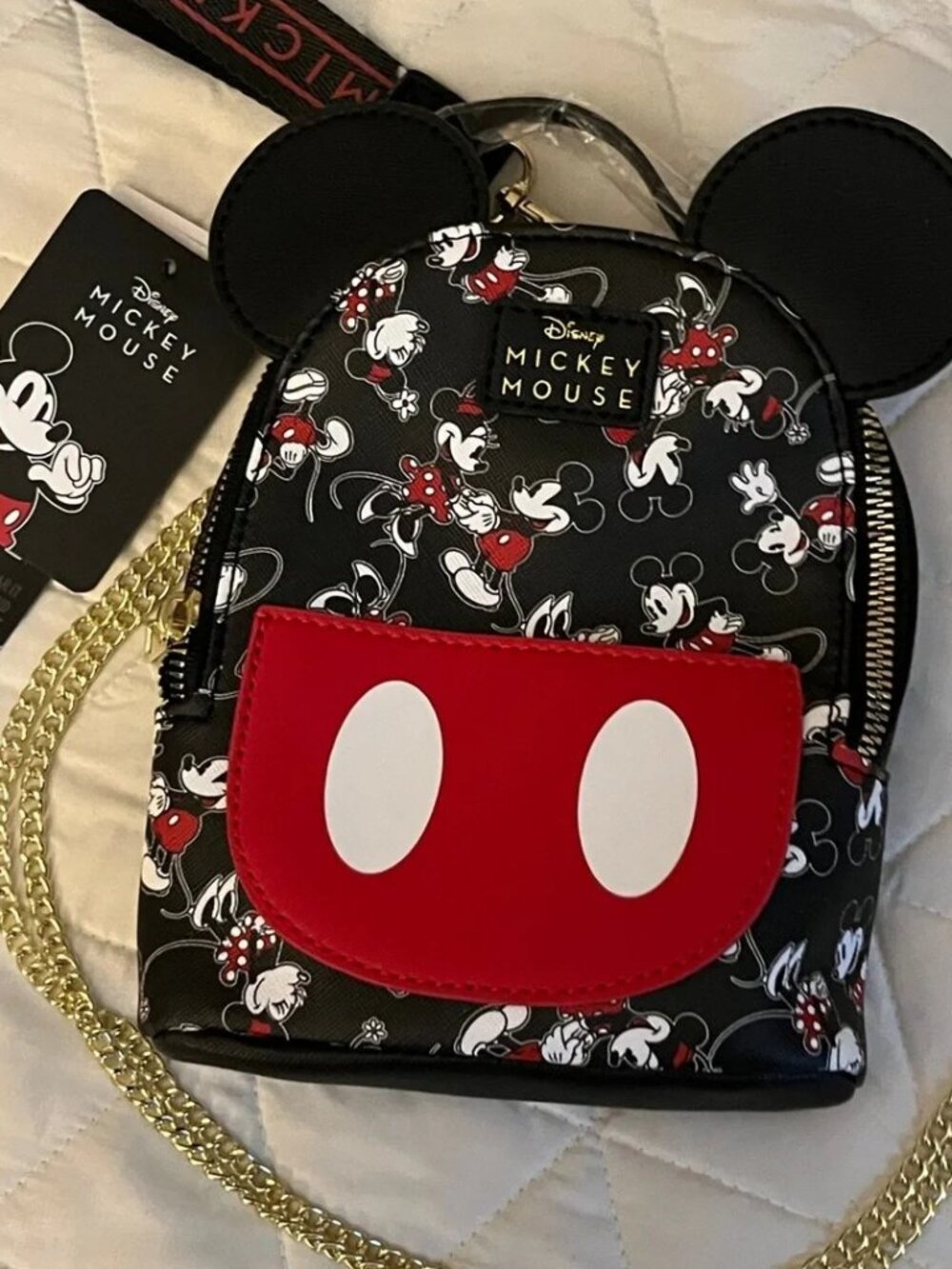 Mickey Mouse Mini Backpack Purse
